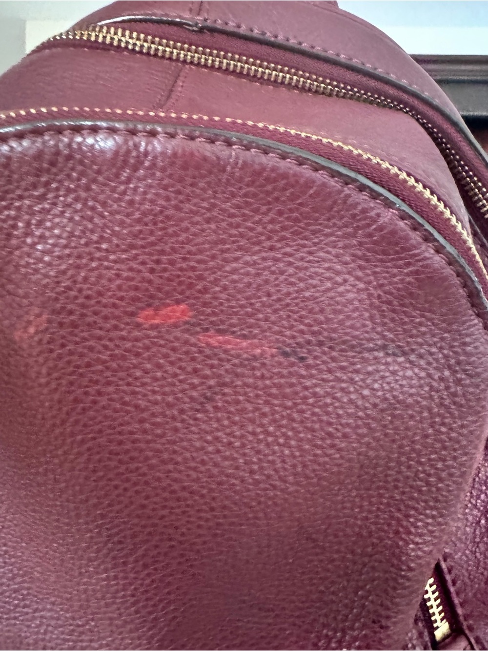 MICHAEL KORS Plum Leather Medium Backpack - Picture 6 of 10